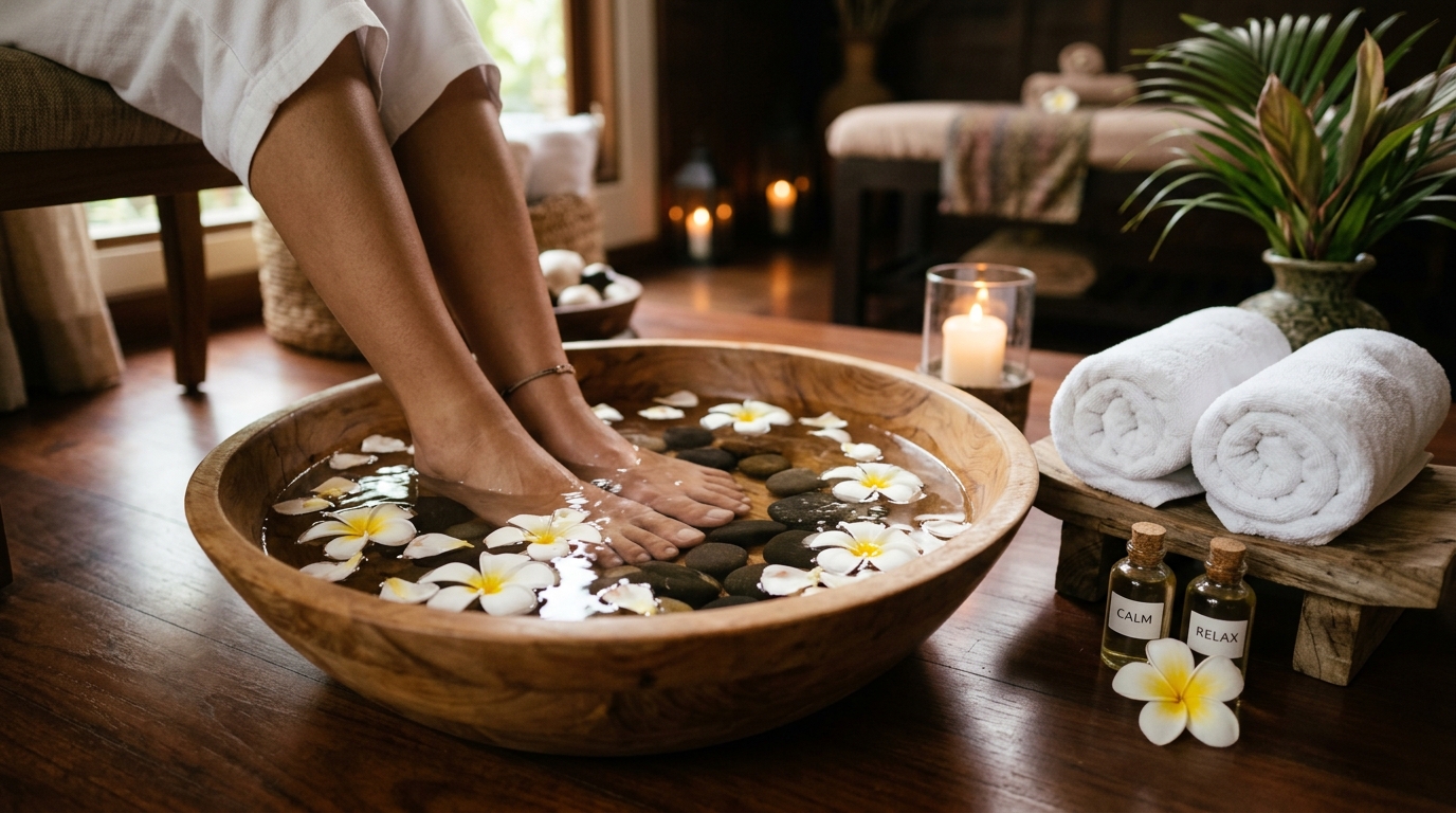 Foot Soak Reflexology