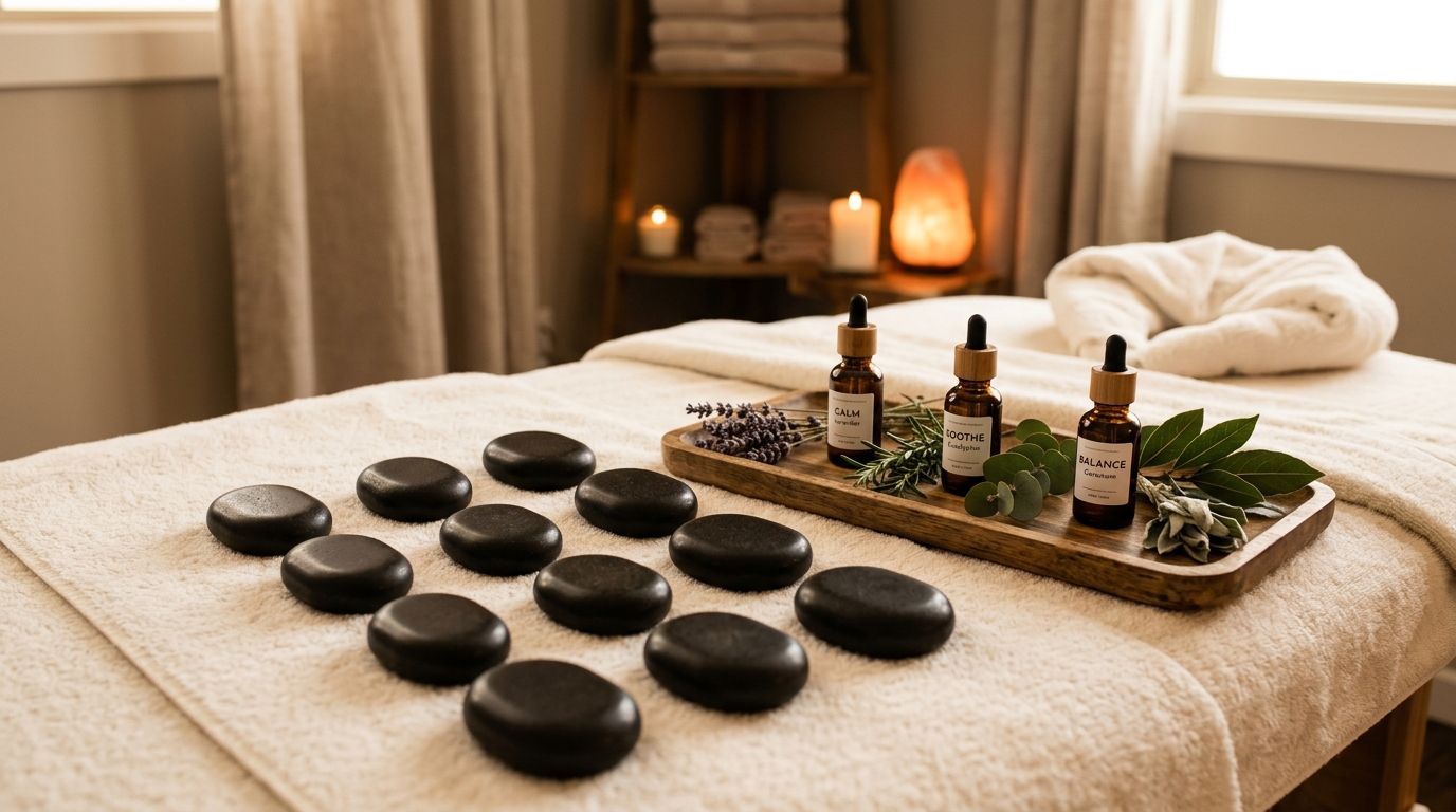 Hot Stone Spa Therapy